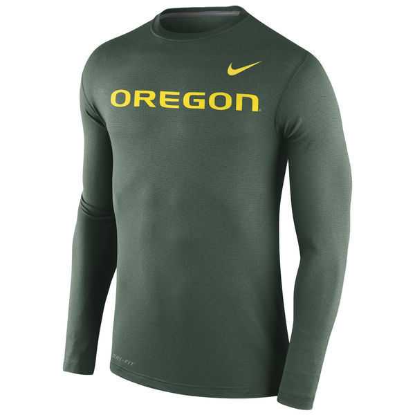 Oregon Ducks Nike Stadium Dri-FIT Touch Long Sleeve WEM Top - Green,We sell and wholesale Oregon Ducks Nike Stadium Dri-FIT Touch Long Sleeve WEM Top - Green on line form chian!